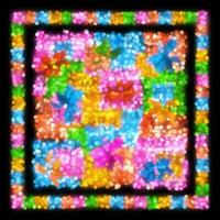 Floral scarf,Abstract scarf,Digital painted abstract design,Colorful texture.Fractal art.Abstract textile design.3D scarf illustration photo