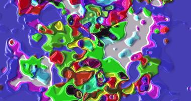 Abstract multicolor twisted animation.Abstract liquid background motion graphic. video