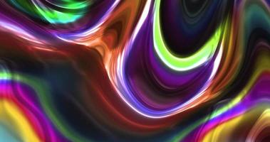 abstrakt flytande vågig bakgrund.färgglad textur yta design.abstrakt holografiska bakgrund, abstrakt lutning textur bakgrund, geometrisk bakgrund, digital målad vattenfärg textur video