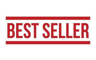 Best Seller Rubber Stamp. Best Seller Stamp Seal Vector