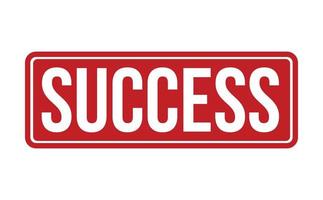 Success Rubber Stamp. Red Success Rubber Grunge Stamp Seal Vector Illustration - Vector