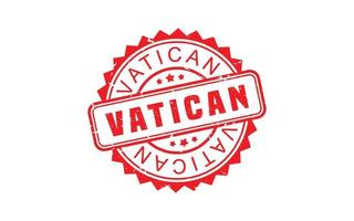 VATICAN rubber stamp with grunge style on white background vector