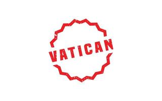 VATICAN rubber stamp with grunge style on white background vector