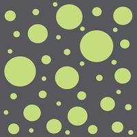 Abstract artistic background texture from spots on dark gray backdrop in trendy green hue. Confetti. vector