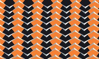 3d pattern background design blend of orange and black colors, 3d background vector