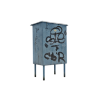 caja electrica 3d png