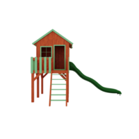 Kids Playhouse with slide png
