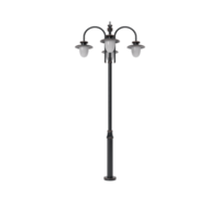 3D Street Lamp isolated png