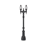 3D Street Lamp isolated png