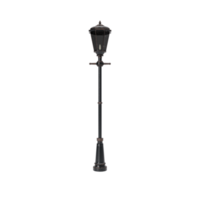 3D Street Lamp isolated png