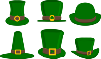 fête irlandaise st patrick day, définir des chapeaux de coiffure png