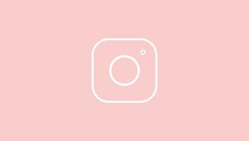 instagram logo background vector