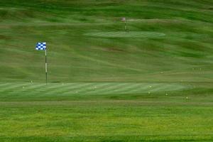 desert golf course green photo