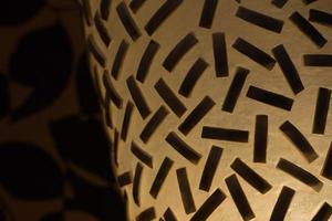 french art deco lamp detail photo