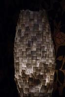 detalle de la lámpara art deco francés foto