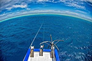 maldives tropical paradise beach landscape photo