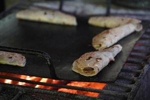 hand made mexican fresh tortillas photo