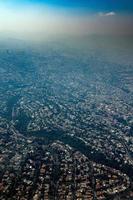 mexico city aerial view cityscape panorama photo