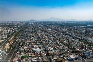 ciudad de méxico vista aérea paisaje urbano panorama foto