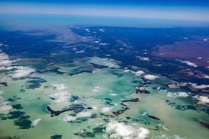 Florida Miami aerial view panorama landscape photo