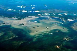 Florida Miami aerial view panorama landscape photo