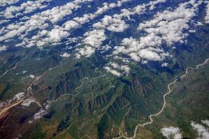 baja california sur sierra aerial view photo