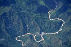 baja california sur sierra aerial view photo