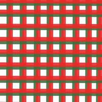 vector de repetición de cuadros escoceses de patrones navideños con diseño de color rojo, verde y blanco para impresión, papel de regalo, textiles, fondos de tartán de navidad.