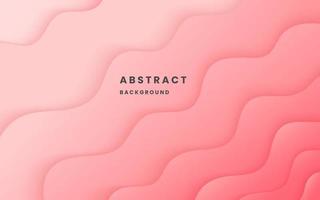 Pink gradient background dynamic wavy light and shadow. liquid dynamic shapes abstract composition. modern elegant design background. illustration vector 10 eps.