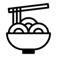 vector de ilustración de doble tono de comida e icono de logotipo icono de año nuevo perfecto.