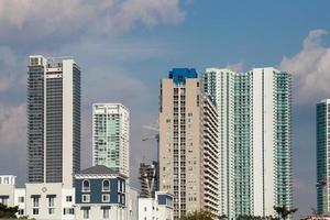 miami beach modern condos buildings photo