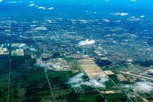 Florida Miami aerial view panorama landscape photo