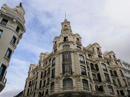 madrid spain gran via building photo