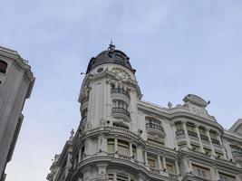 Madrid, Spain, Gran Via building, 2022 photo
