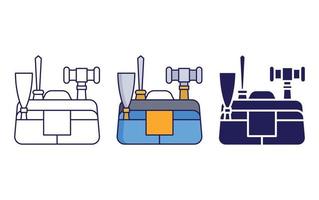 Tool Kit icon vector