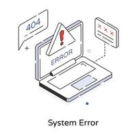 Trendy System Error vector