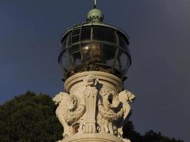 gianicolo lighthouse in rome photo