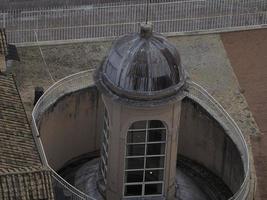 saint peter basilica rome view from rooftop photo