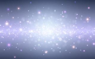 Winter and snow bokeh soft light abstract background, Vector eps 10 illustration bokeh particles, Background decoration