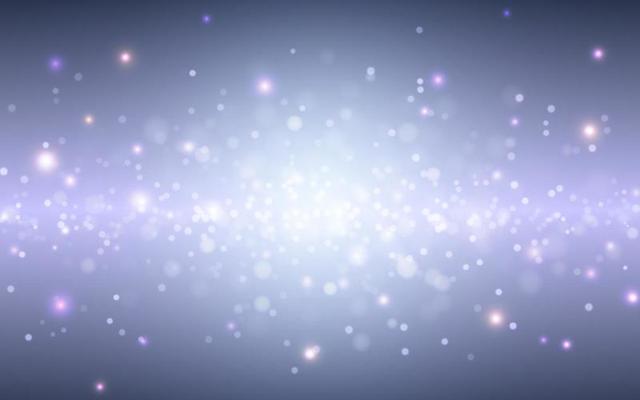 Winter and snow bokeh soft light abstract background, Vector eps 10 illustration bokeh particles, Background decoration