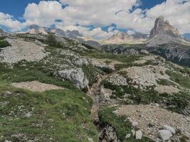 mount piana dolomites mountains first world war paths trench foxhole photo