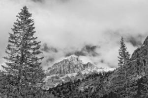 Dolomites Pordoi Mountain Alps Huge view photo