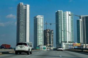 MIAMI, USA - FEBRUARY 9, 2017 - Miami Florida congested highways photo