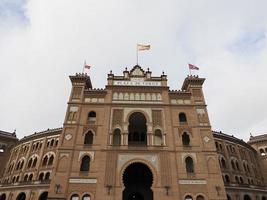 madrid plaza de toros bull fighting historic arena Las ventas photo