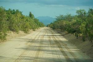 sierra de la laguna baja california road photo