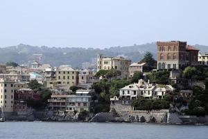 The beautiful village of Boccadasse in Genoa photo