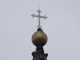 basílica de san pedro roma vista desde la azotea detalle de la cúpula foto