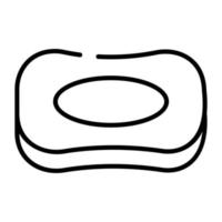 Soap bar vector design icon, modern style