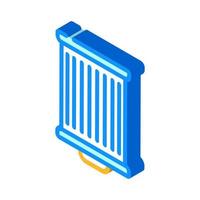 filter air cleaning device part isometric icon vector illustration