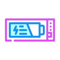 uninterruptible power supply color icon vector illustration